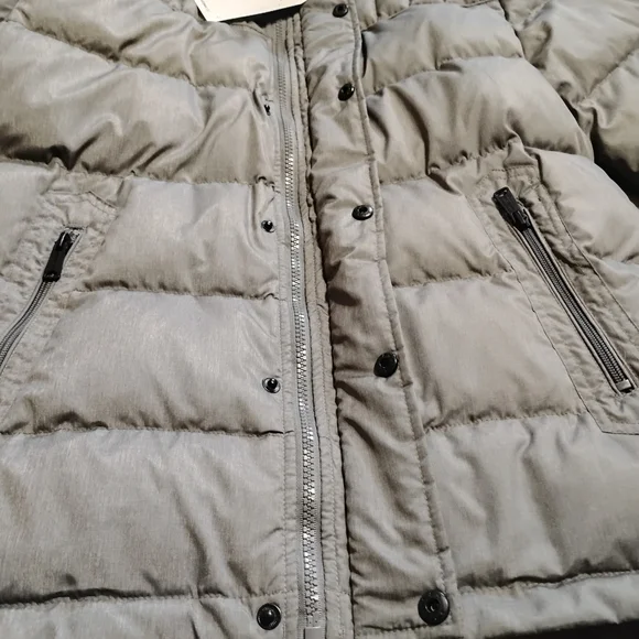NEW! Boys 14/16 Ben Sherman Gray Down Fill Puffer Winter Coat Parka Jacket NWT - Picture 13 of 16